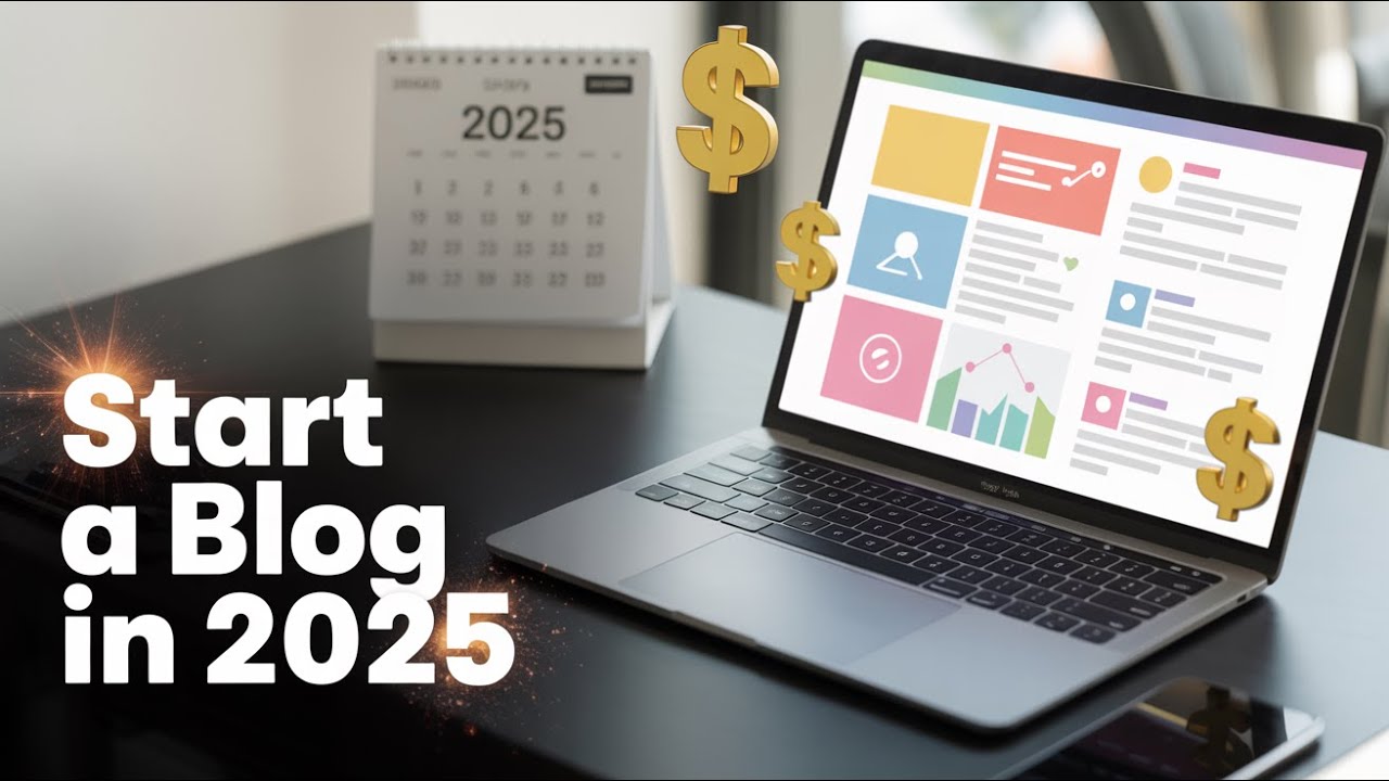 How to Start a Blog in 2025 & Make Money Online (Step-by-Step Beginner’s Guide)