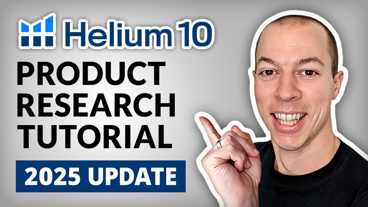 How To Do Amazon FBA Product Research Using Helium 10 | FULL TUTORIAL 2025!
