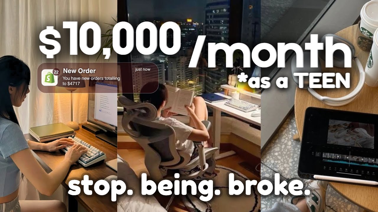 How To Lock In and Make $10,000/month as a TEEN