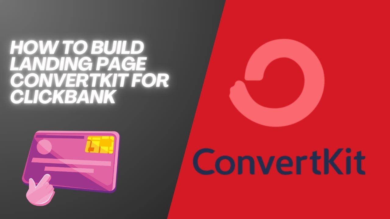 How to build landing page Convertkit for Clickbank - Step By Step Guide (2025)