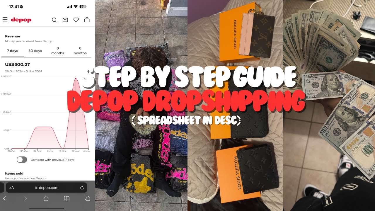 STEP BY STEP GUIDE TO DEPOP DROPSHIPPING 2025 (MAKE $1K A WEEK FROM HOME)