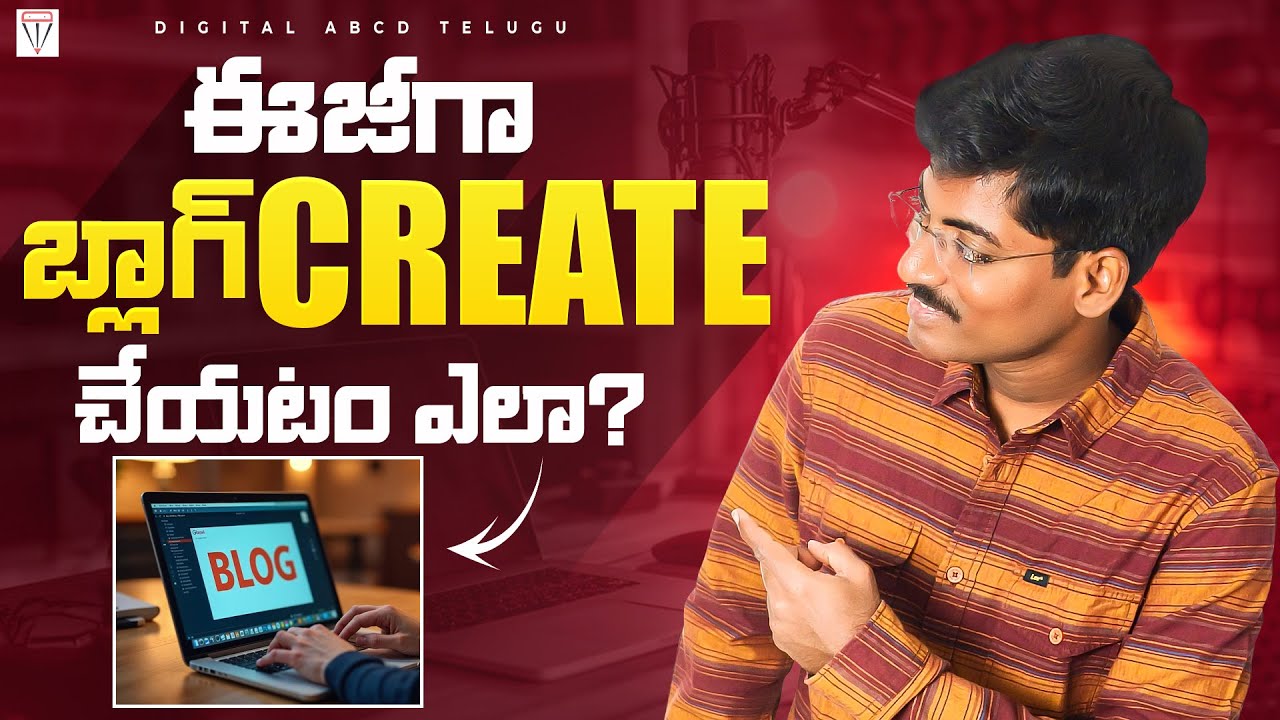 Tutorial on How to Create a Blog in 2025 in WordPress to start blogging | Telugu Blogging Course