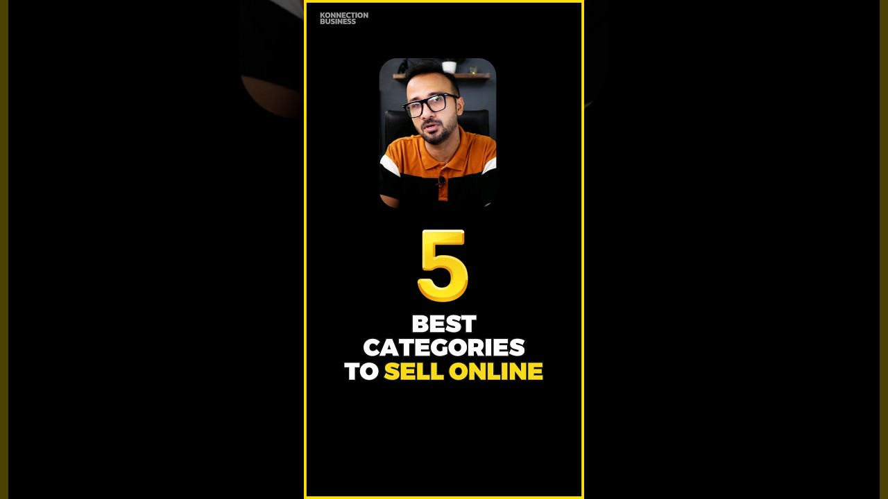 5 Best Categories to Sell Online | Online Business Ideas | Ecommerce Business #ecommercebusiness