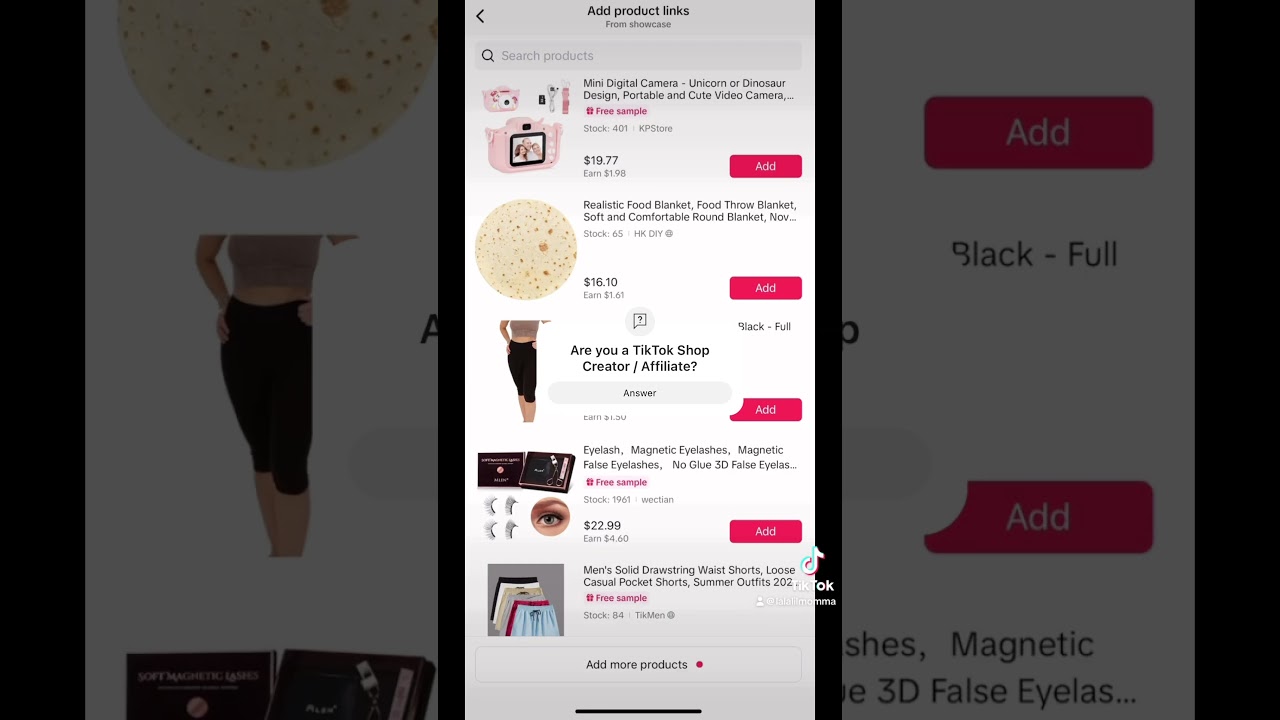Tiktok Shop Affiliate making money online tips and tricks #shorts #tiktokshop #makemoneyonline