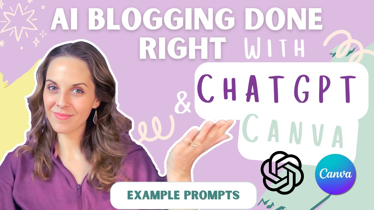AI Blogging Secret - Use ChatGPT + Canva to Write Blog Posts That Actually Rank | Step-by-Step Guide