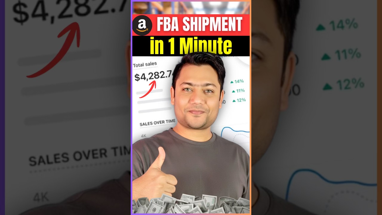 Amazon FBA Shipping Process 2025 | Beginner’s Quick Guide