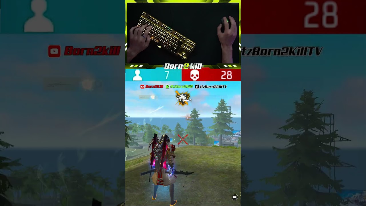 [B2K #Shorts] The Art of Sniping #freefire #ff