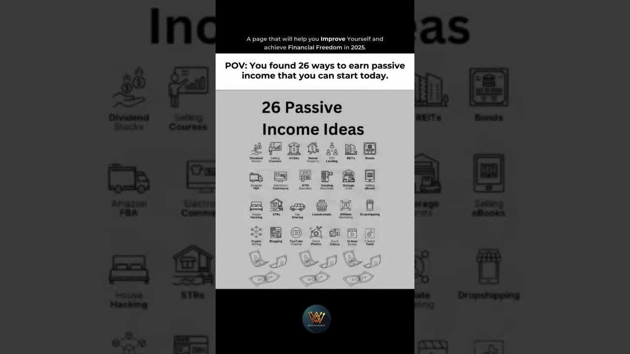 BEST Passive Income Ideas to Make You RICH in 2025