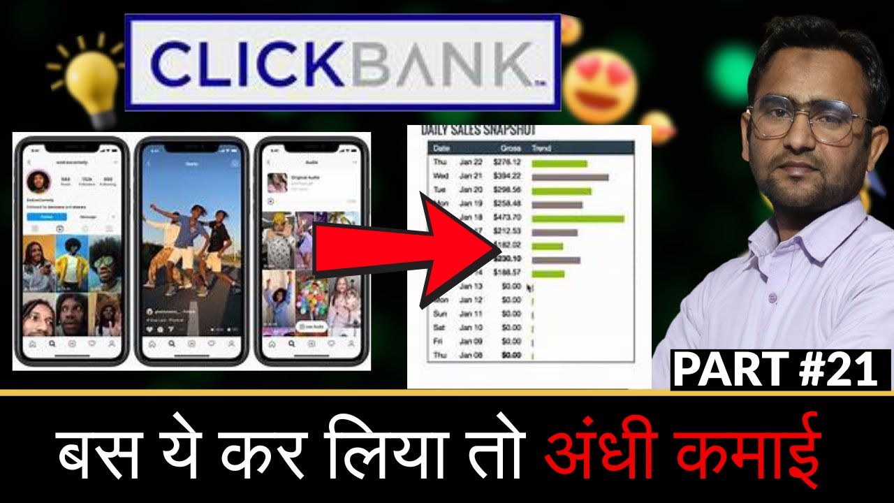 How to Do ClickBank Affiliate Marketing with Reels | Make Money Online Fast 2025