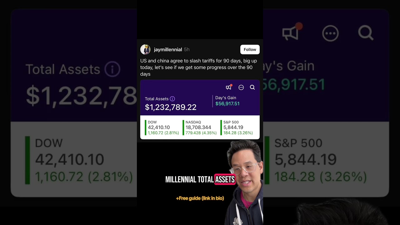 Millennials getting rich!