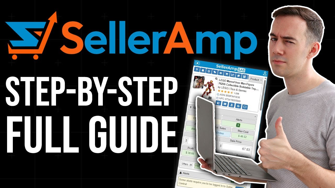 Seller Amp Tutorial For Beginners | Amazon FBA 2025