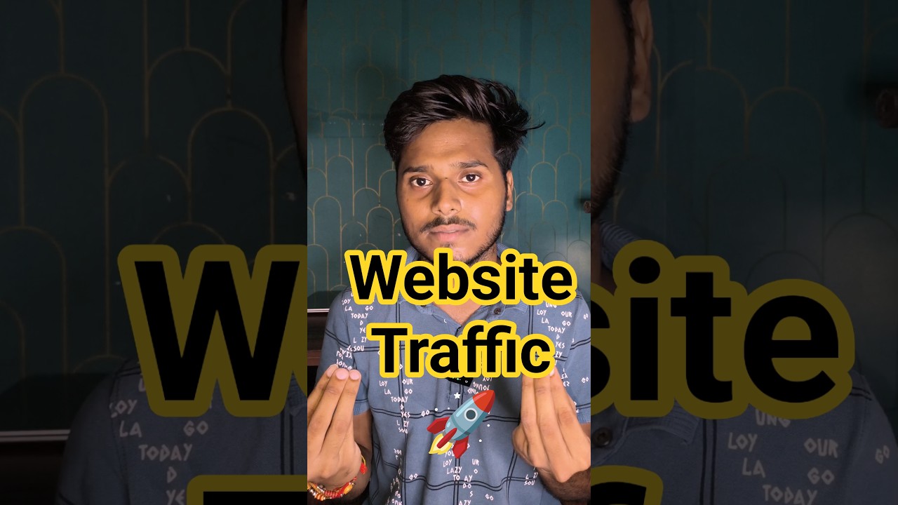 3 Ways To Drive Website Traffic 2025 | #blogging #websitetraffic