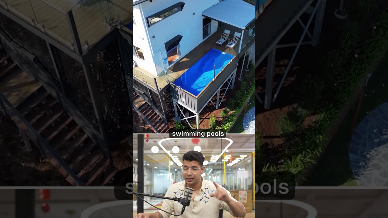 Shipping Container Swimming Pool Business | Earn Money Online Teenagers & Students | Business Ideas