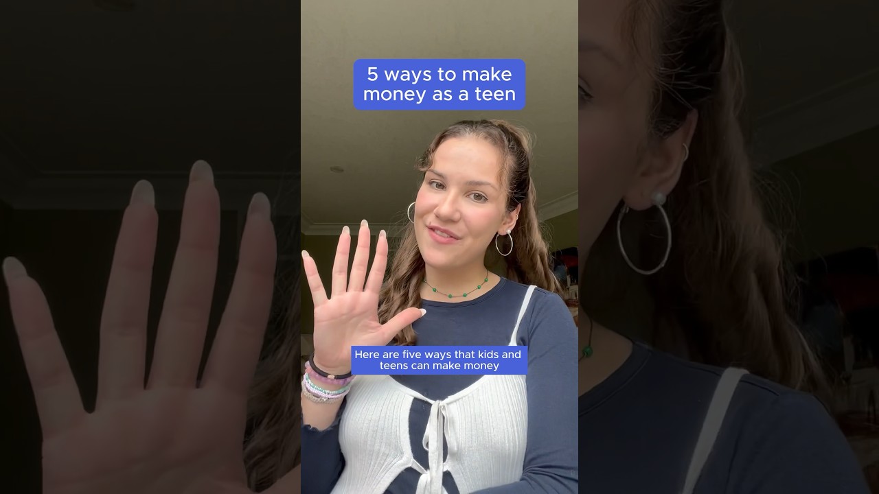 5 ways to make money as a teen #Mydoh #Money #Shorts