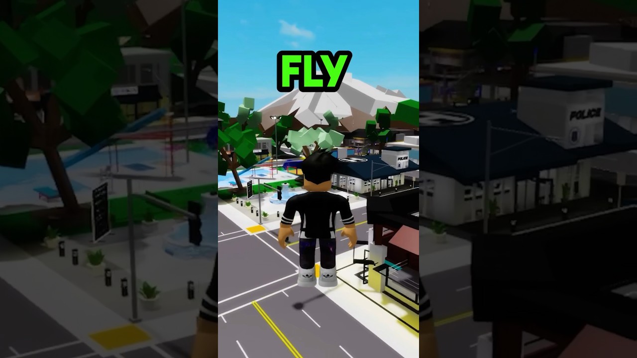 HOW to FLY In BROOKHAVEN! #shorts