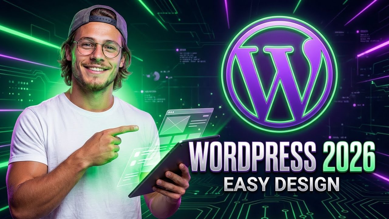 WordPress Website Design Tutorial 2025 : BEST Guide for Beginners