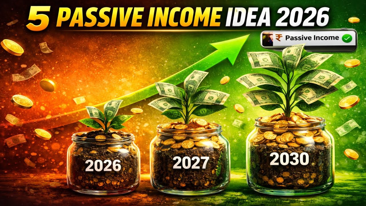 5 Passive Income Ideas for 2025 | Build Monthly Income Without a Job