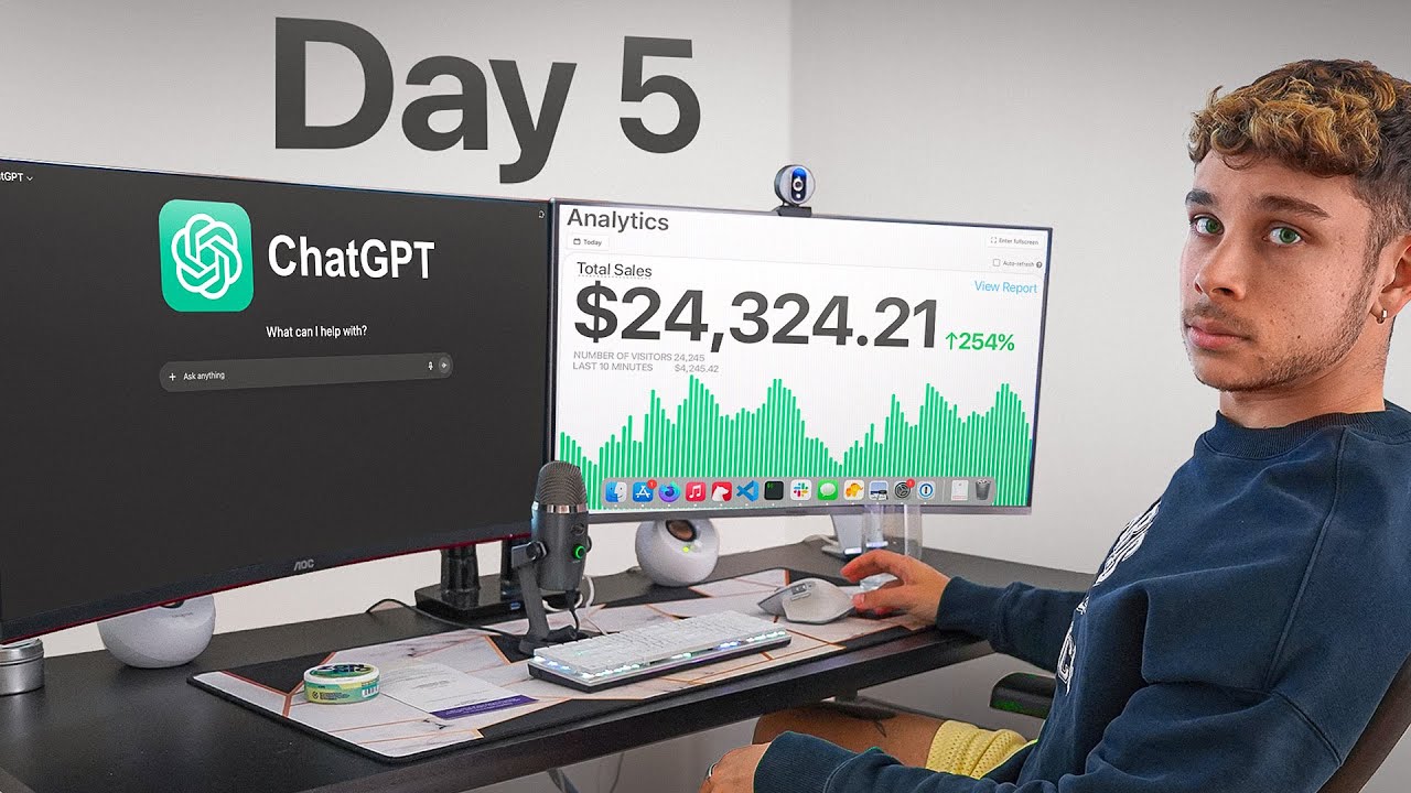 I Tried Dropshipping with A.I. (7 day CHALLENGE)