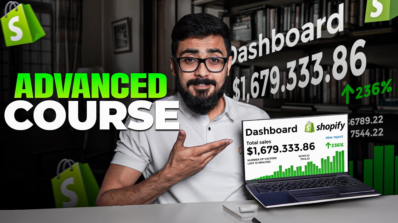 Shopify INTERNATIONAL Dropshipping Full Course (2025) | Shopify Tutorial For Beginners