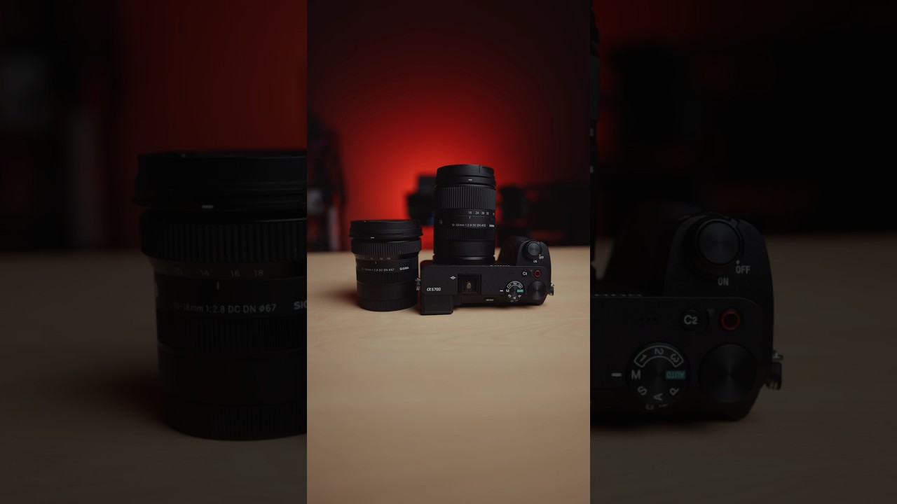 2 lenses to get for your Sony a6700 #sonyalpha