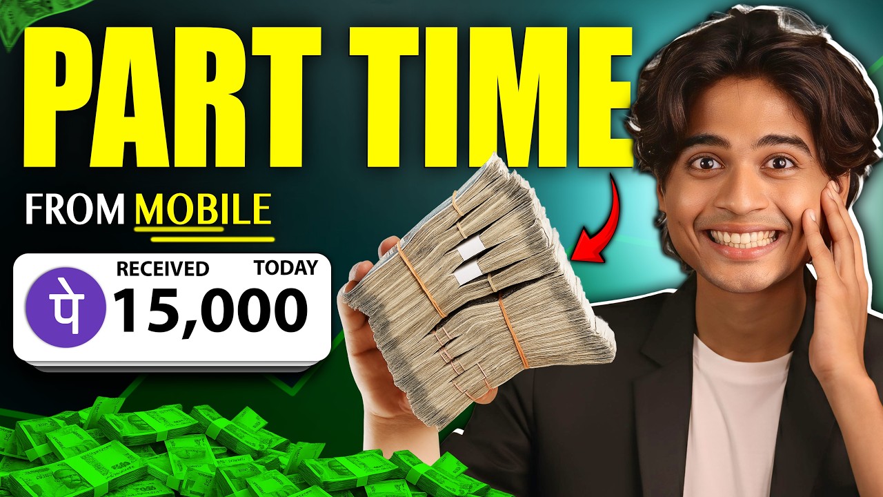 3 Best Part-Time Work From Home Jobs | Anyone Can Do (No Bakwass)