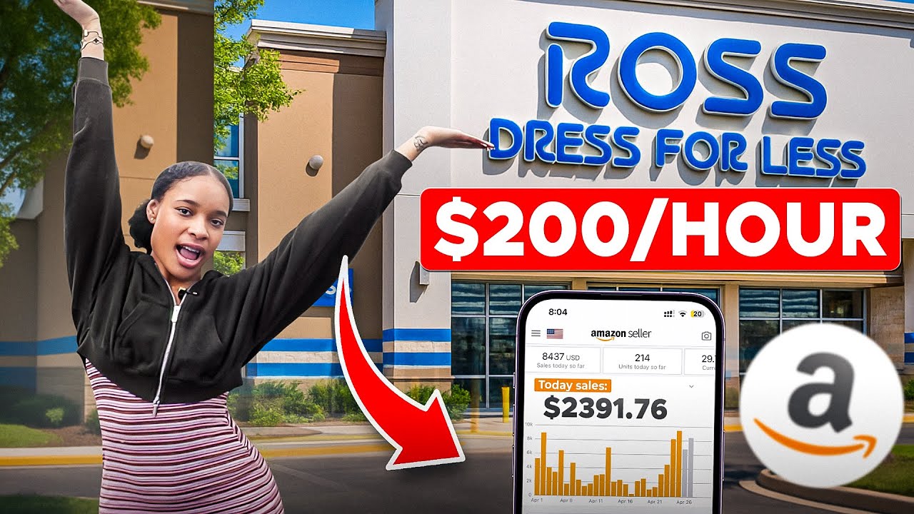 How I Make $200/Hour Sourcing at Ross for Amazon FBA (REAL EXAMPLES)